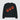 Black Triple Shady heavyweight unisex sweater with 3 dot back print on a light grey background