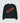 Black Triple Shady heavyweight unisex sweater with 3 dot back print on a light grey background